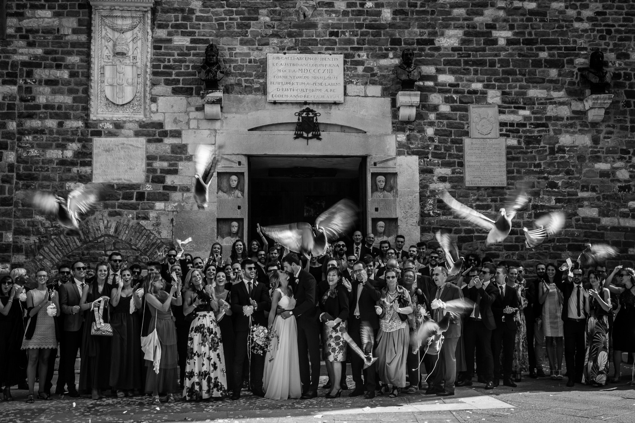 fotografo matrimonio cattedrale san giusto trieste ristorante castel zemono