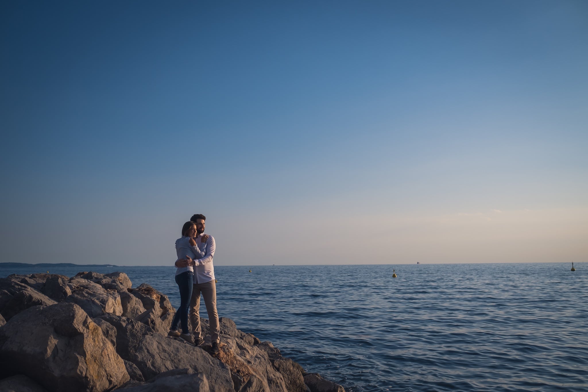 foto coppia grignano trieste