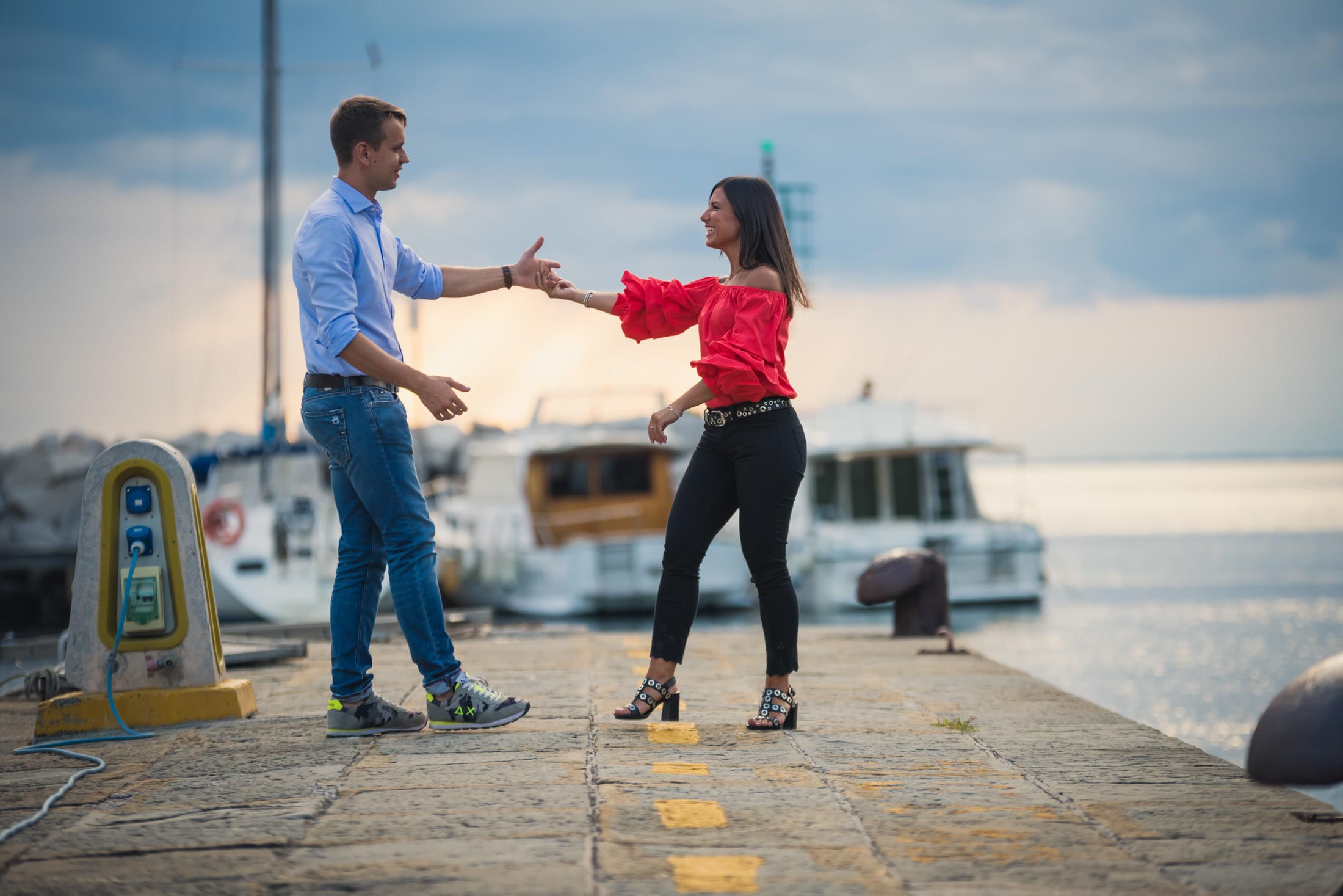 foto fidanzati grignano
