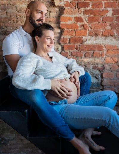 servizio fotografico maternità Tjasa