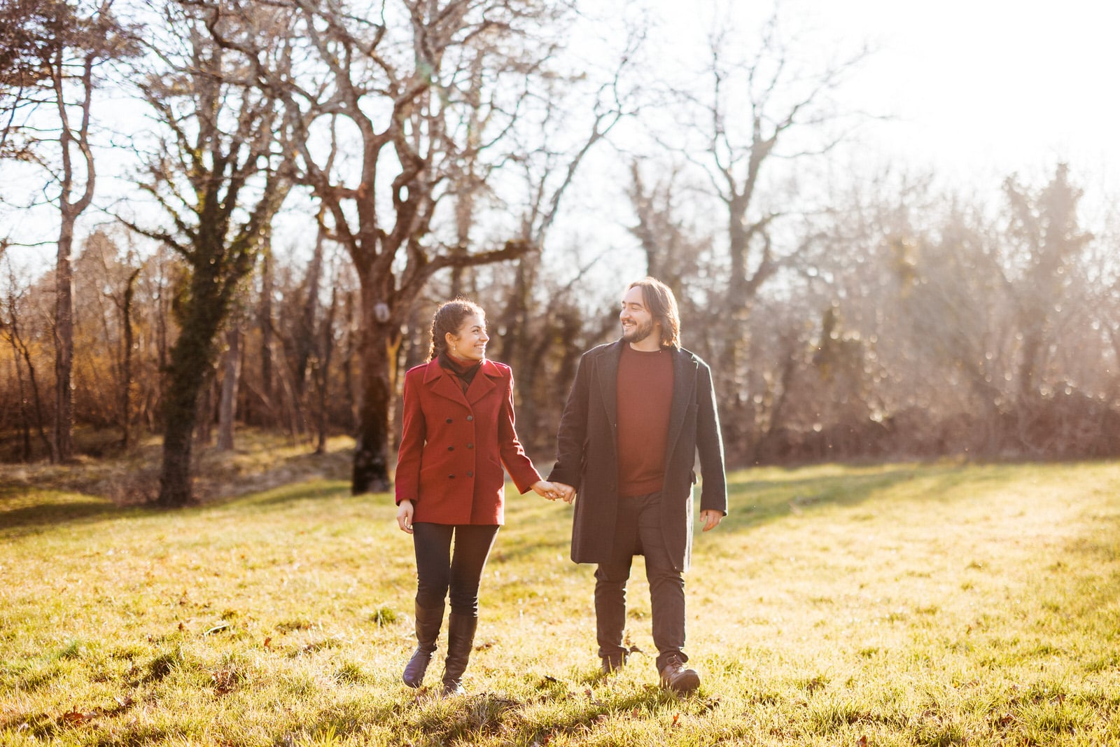 servizio fotografico prematrimoniale inverno trieste