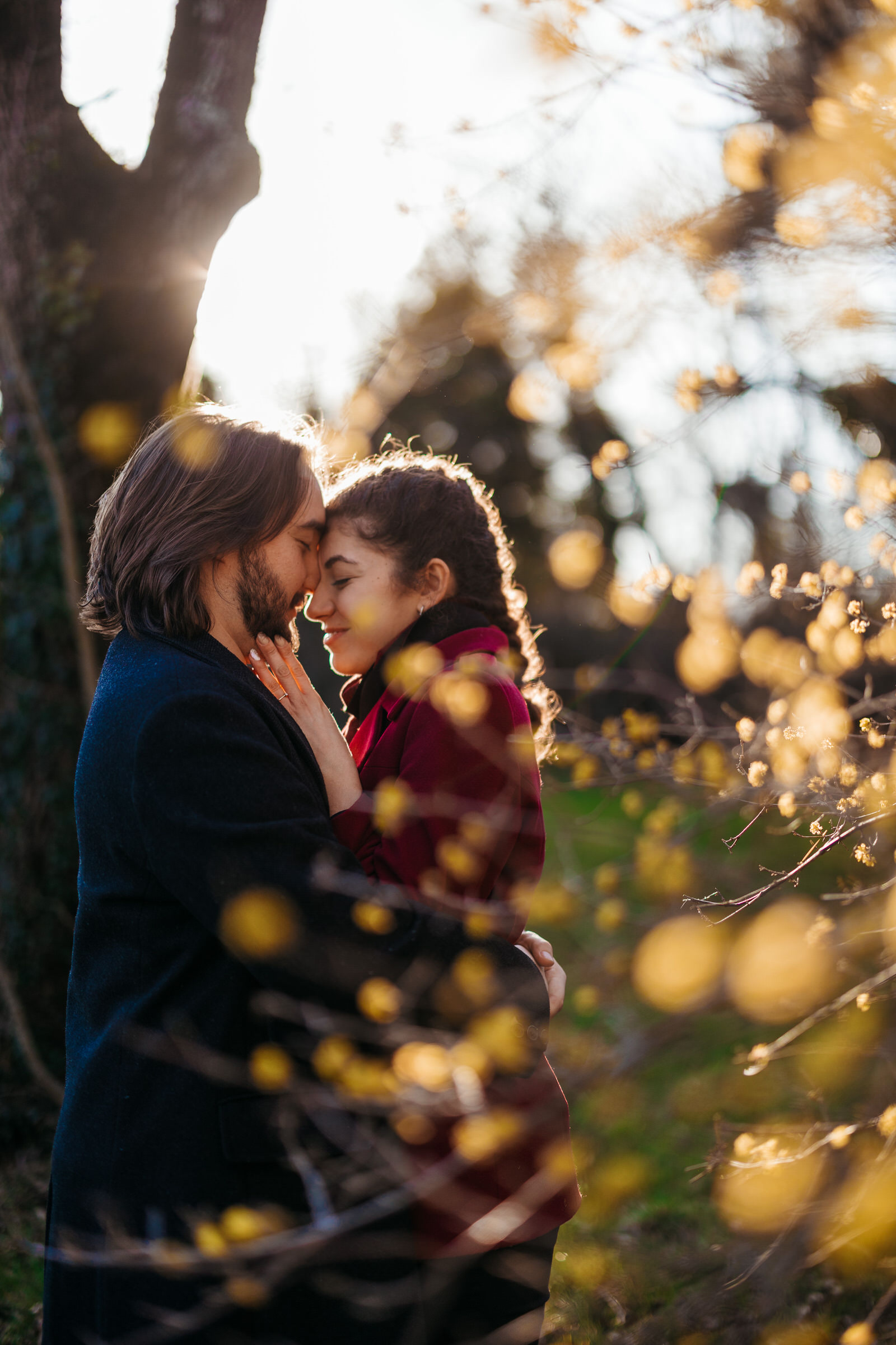 servizio fotografico prematrimoniale inverno trieste
