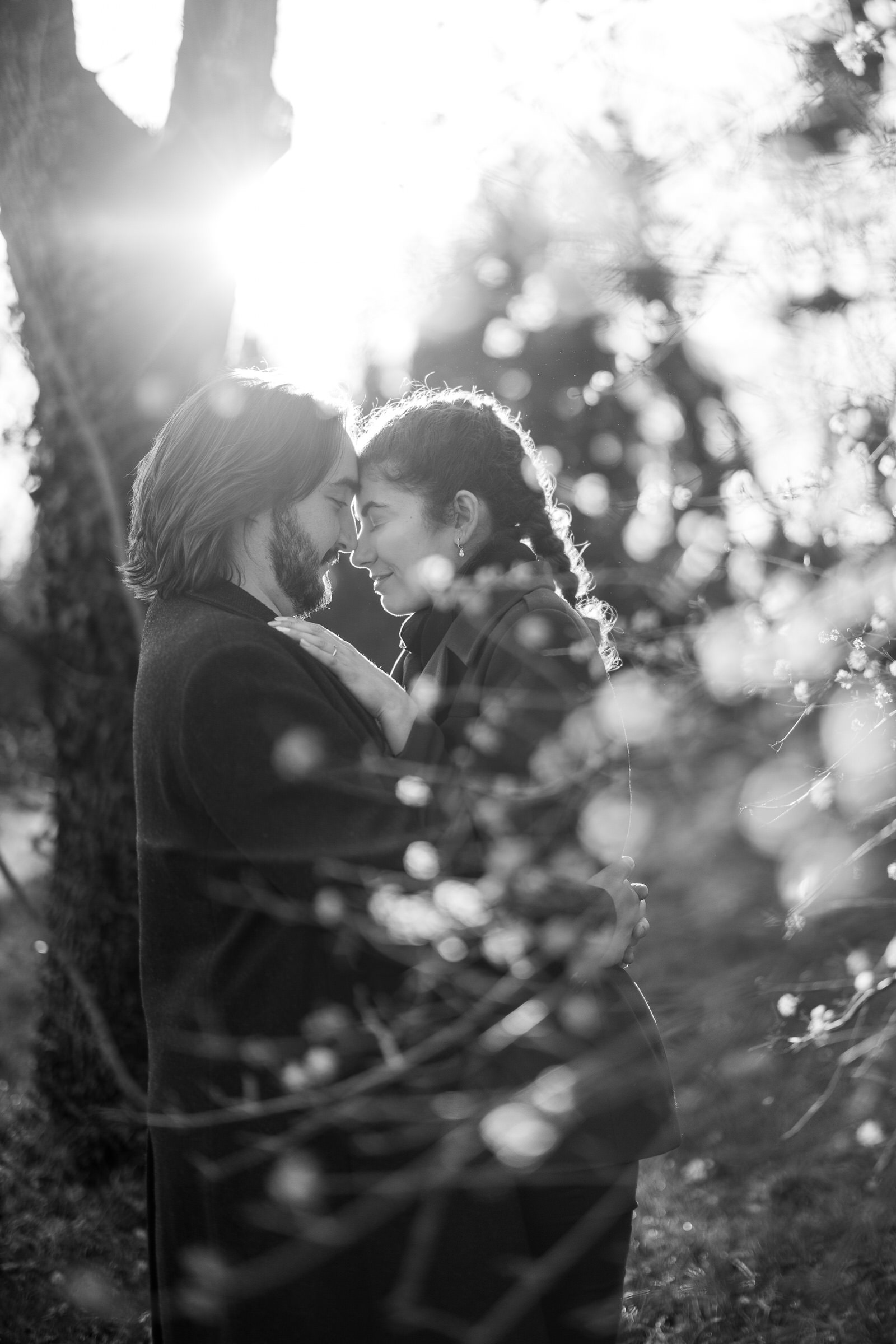 servizio fotografico prematrimoniale inverno trieste