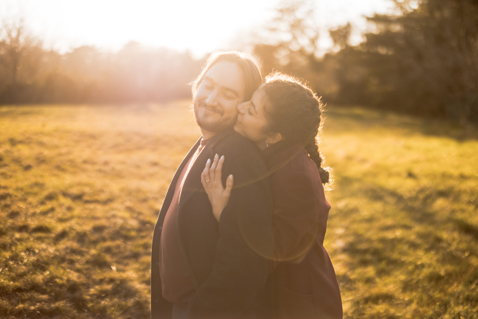 servizio fotografico prematrimoniale inverno trieste