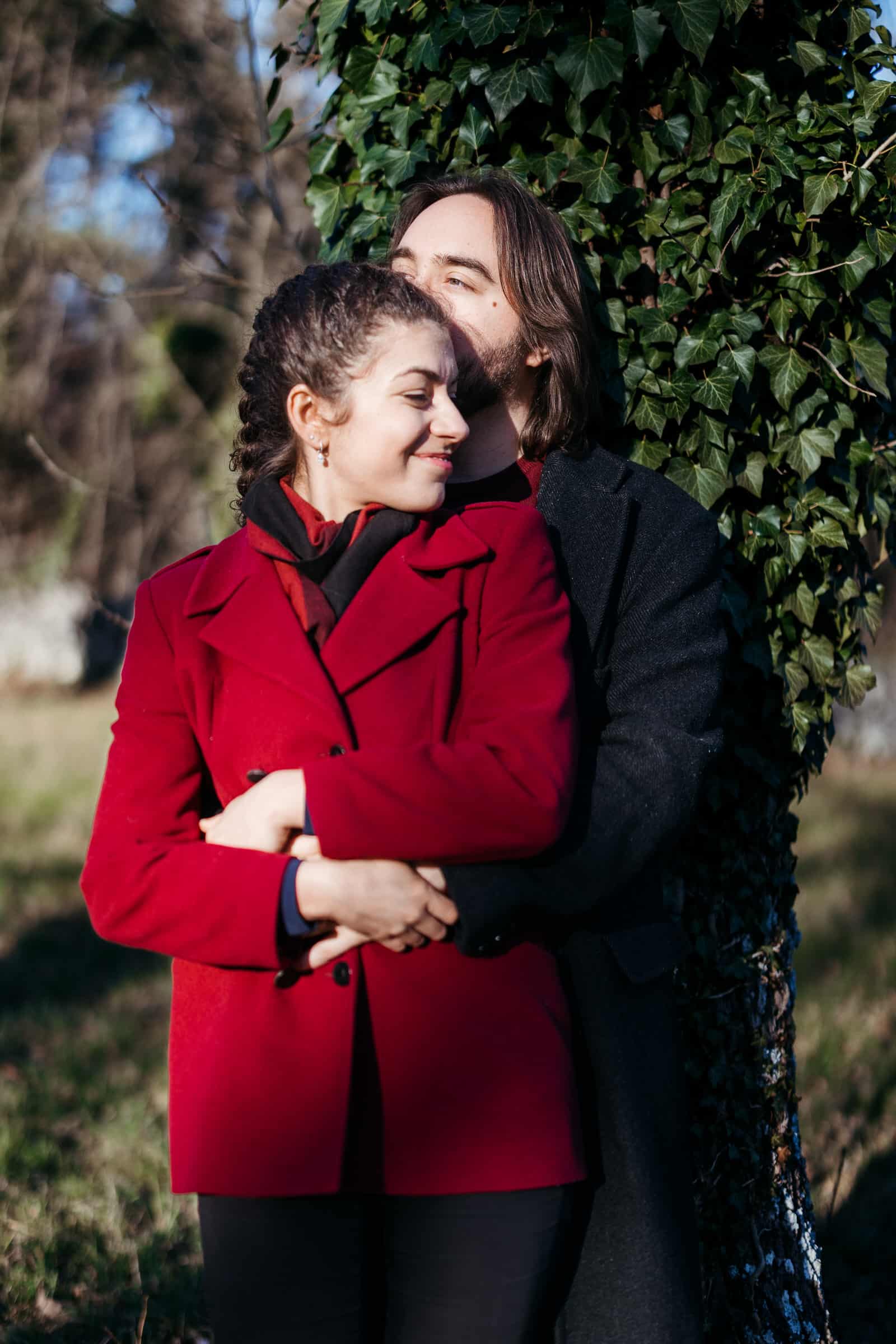 servizio fotografico prematrimoniale inverno trieste