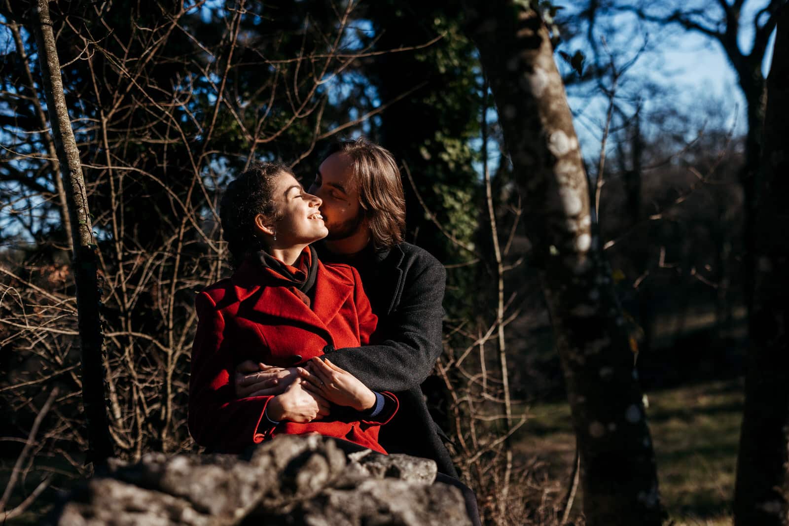 servizio fotografico prematrimoniale inverno trieste