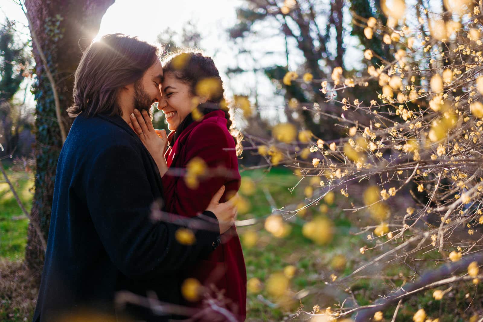 servizio fotografico prematrimoniale inverno trieste