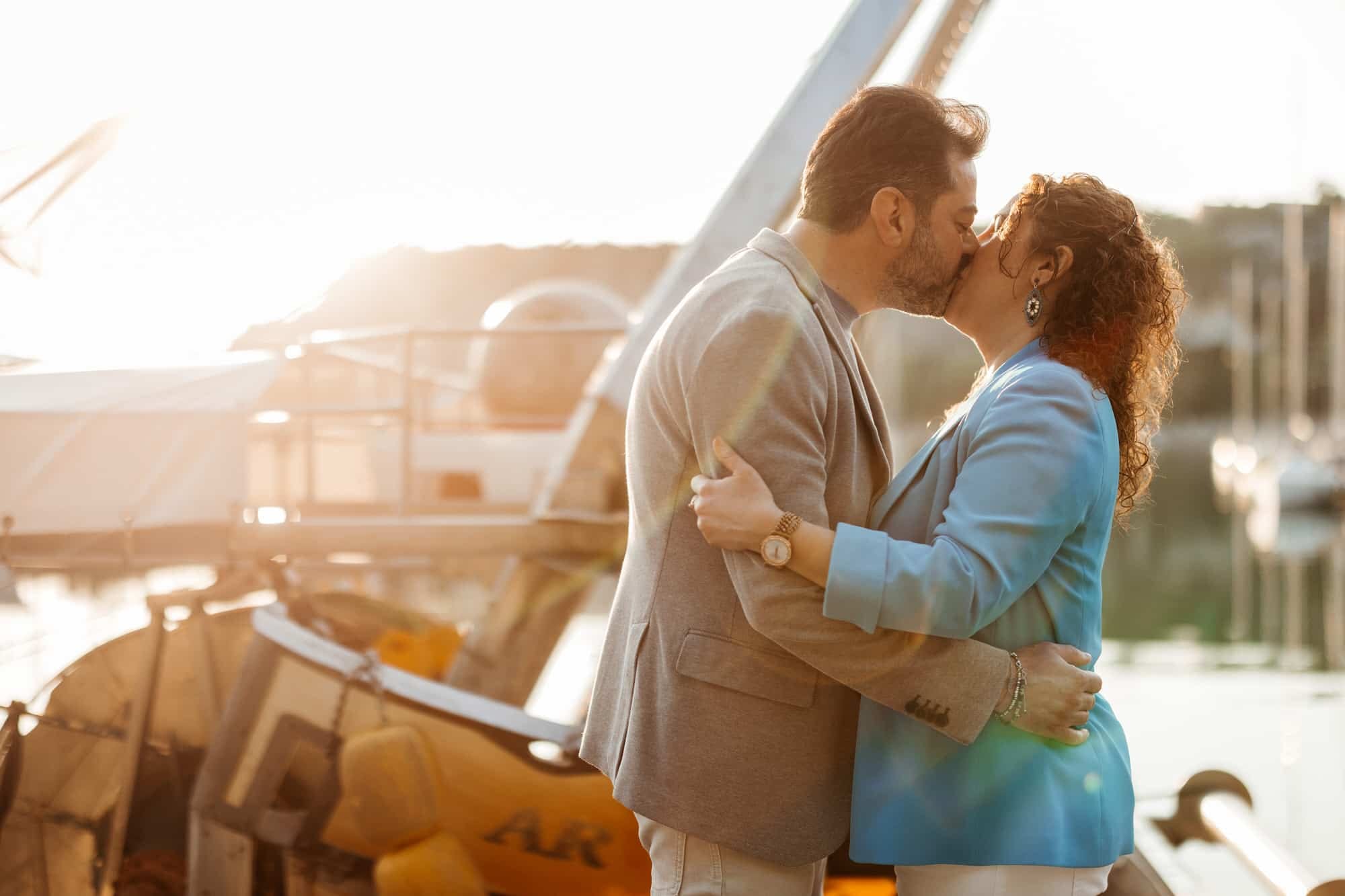 foto di coppia in riva al mare prematrimoniali 